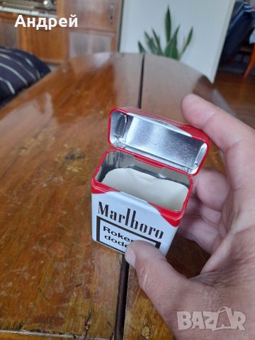 Кутия за цигари,табакера Marlboro, снимка 6 - Други ценни предмети - 41144523