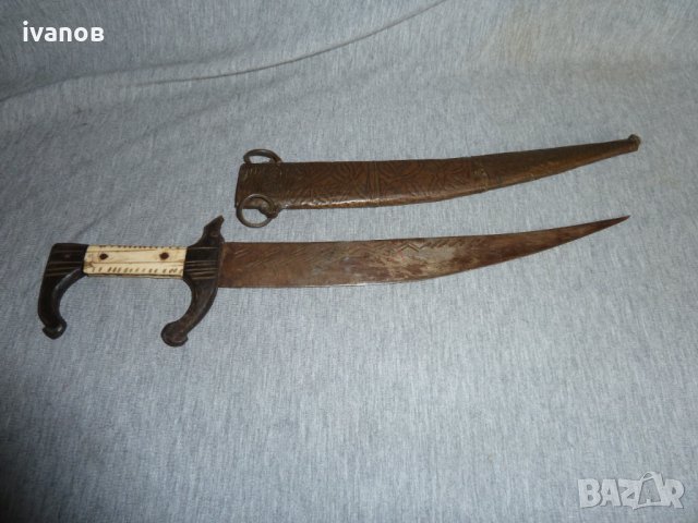 стар нож, снимка 14 - Антикварни и старинни предмети - 34429256
