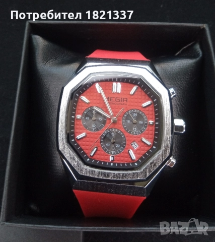 Луксозен мъжки часовник , снимка 3 - Мъжки - 51896390