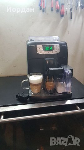 Кафемашина Saeco Intelia One touch cappuccino обслужена., снимка 14 - Кафемашини - 41102956