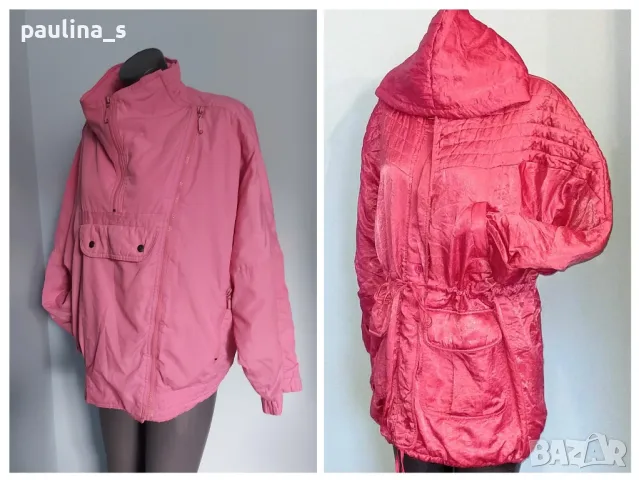 Два 2 броя / Винтидж / Топло яке със скрита качулка "Rodeo" by C&A и Парка / голям размер 