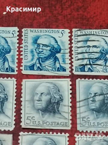 ПОЩЕНСКИ МАРКИ САЩ , снимка 13 - Филателия - 53075891