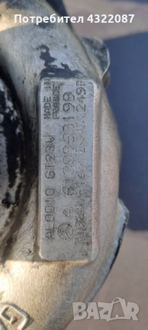 Турбо / Турбина / Турбокомпресор Mercedes 3.2 CDI  197 к.с. W220 / W211 , снимка 4 - Части - 53151679