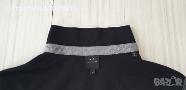 Armani Exchange A/X Pique Cotton Mens Size L/XL ОРИГИНАЛ! Мъжка Тениска!, снимка 14 - Тениски - 41785272