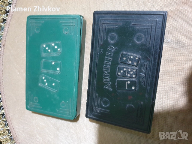 старо бакелитово мини домино Туристически вариант