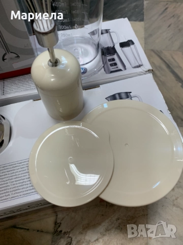 Пасатор 600W, 3 в 1 Пасатор, чопър и бъркалка, снимка 10 - Чопъри и пасатори - 52720070