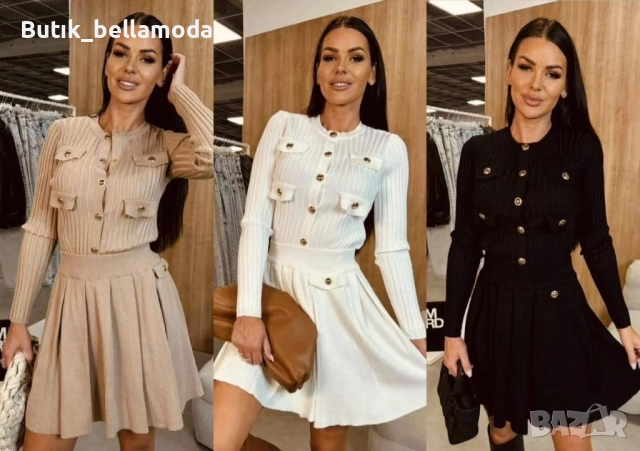 Кукленски лот жилетка+пола , снимка 2 - Комплекти - 52975668