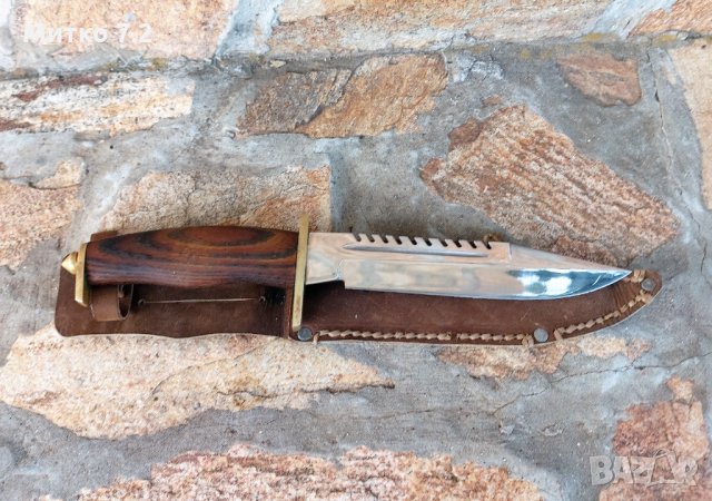 Ловен нож ръчна изработка, снимка 4 - Ножове - 33881940