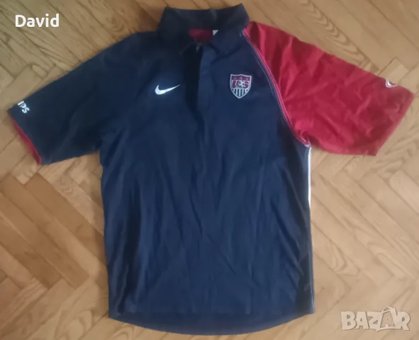 Оригинална поло фланелка на САЩ Nike Total 90