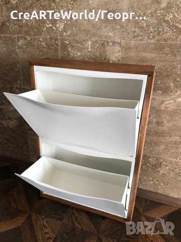 Шкаф за обувки/съхранение 2 бр./к-т