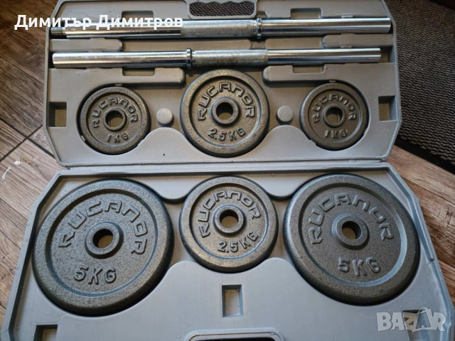 Фитнес комплекти дъмбели RUCANOR, снимка 2 - Фитнес уреди - 53234342