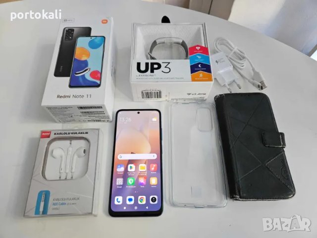 Смартфон телефон Xiaomi Redmi Note 11 64GB + аксесоари, снимка 5 - Xiaomi - 48868535