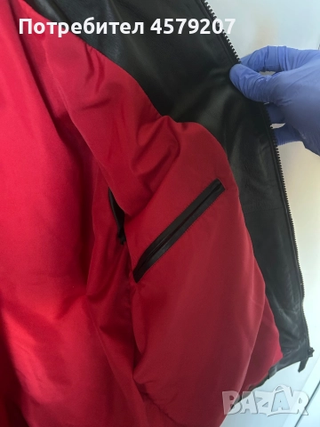 Мъжко кожено яке GUCCI, снимка 6 - Якета - 51798394