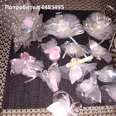Сватбени украшения, снимка 4 - Сватбени аксесоари - 55981364