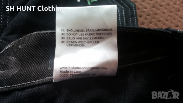 FRISTAD CRAFTSMAN STRETCH TROUSERS 2530 CYD размер 50 / M работен панталон с еластична материя W4-82, снимка 18 - Панталони - 51993721