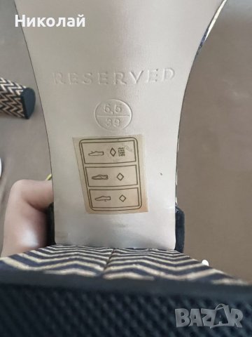 Дамски сандали Reserved, снимка 6 - Дамски обувки на ток - 41749428