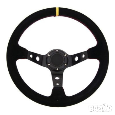 Спортен волан велур Type R drag drift tuning, снимка 3 - Аксесоари и консумативи - 44742091