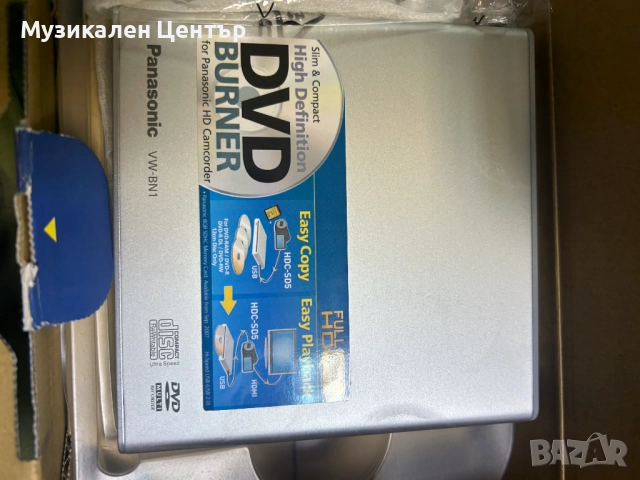 Panasonic VW-BN1 запис от видеокамера на DVD без компютър, снимка 2 - Друга електроника - 52551473