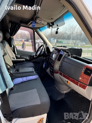 Мерцедес спринтер 2.7 cdi, снимка 8 - Бусове и автобуси - 53848808