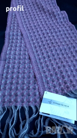 Нов луксозен вълнен шал Stansborough, снимка 6 - Шалове - 53343445