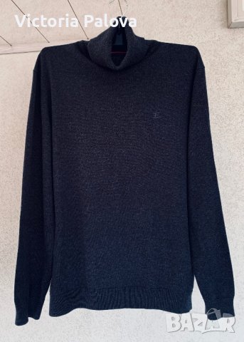Красиво памучно поло ESPRIT унисекс, снимка 7 - Блузи с дълъг ръкав и пуловери - 41750844