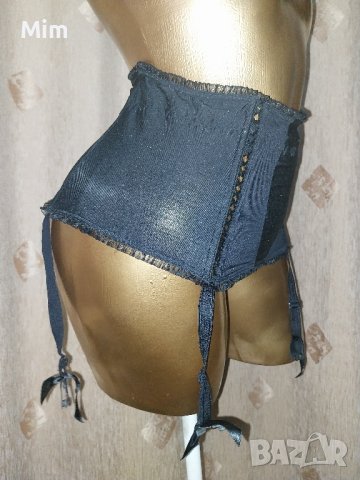 Chantal Thomas's M Еластичен брокатен колан с  жартиери за чорапи , снимка 2 - Бельо - 42297701