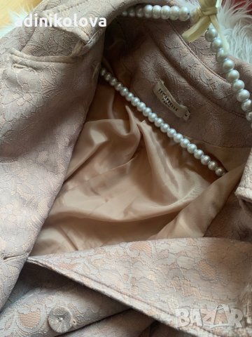 Дантелено палто, снимка 3 - Палта, манта - 34628291