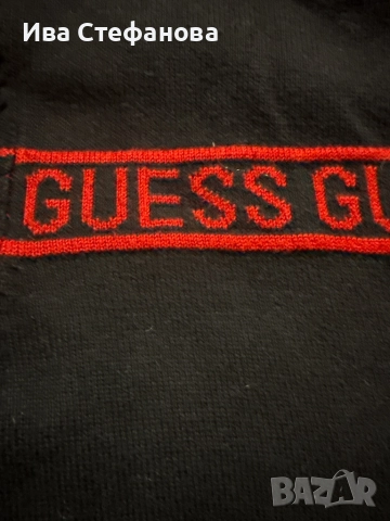 100 % памук памучен пуловер блуза guess Guess , снимка 3 - Блузи с дълъг ръкав и пуловери - 52643271