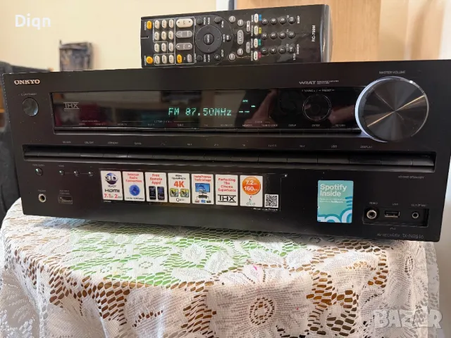Onkyo TX-NR616 , снимка 10 - Ресийвъри, усилватели, смесителни пултове - 50098590