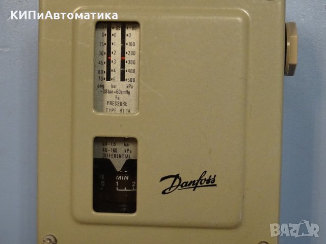 Пресостат Danfoss RT 1А pressure switch 0.8-5 bar, снимка 8 - Резервни части за машини - 36001159