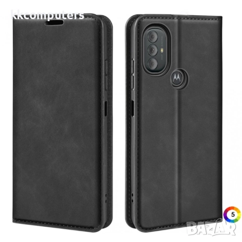 Motorola Moto G Power 2022 Magnetic Wallet Калъф и Протектор