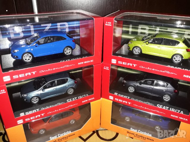 SEAT Collection 1.43  IBIZA TOLEDO EXEO MII , снимка 2 - Колекции - 35675751