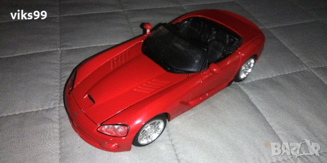 Dodge Viper SRT-10 Maisto - Мащаб 1:24 , снимка 3 - Колекции - 51551490