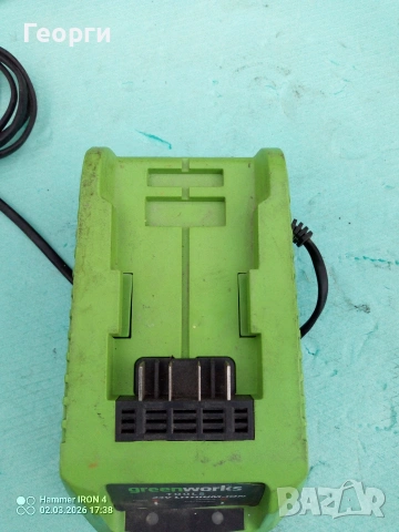 Зарядно Green Works 24V Li-ion 