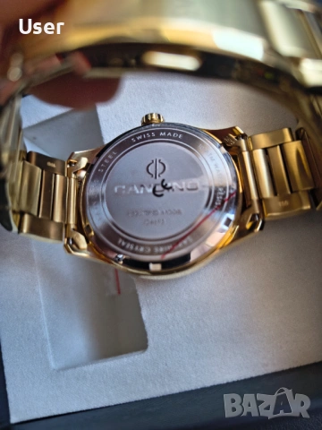 Candino swiss 2 год. гаранция швейцарски часовник кандино сапфир, снимка 6 - Мъжки - 53141891