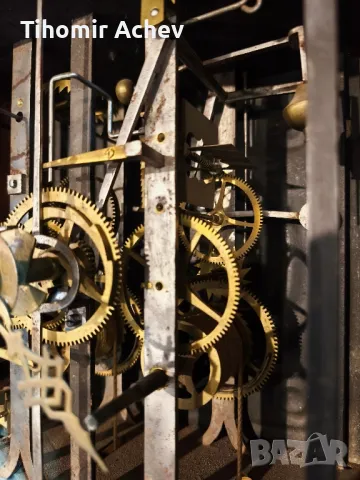 Античен паркетен часовник от 1842 год, френски., снимка 14 - Антикварни и старинни предмети - 32278862