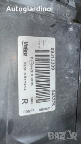 Оригинални Фарове зa Opel Corsa - 89313309 / 043376 / 13186381, снимка 2 - Части - 51095291