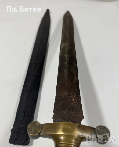 Стар руски тесак, снимка 3 - Антикварни и старинни предмети - 52873819