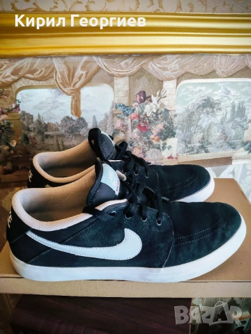 Мьжки велурени кецове Nike