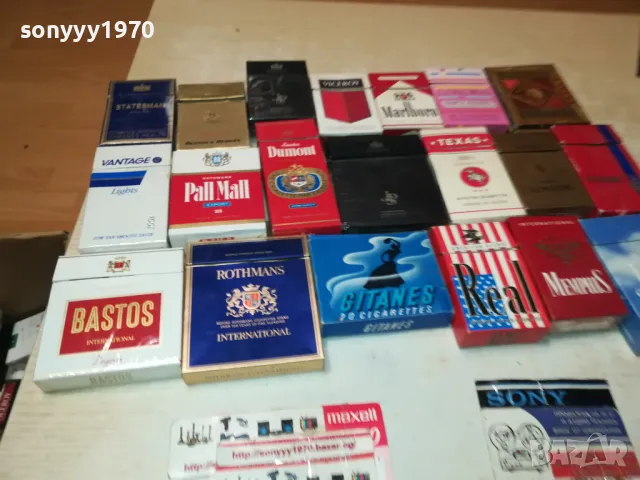 КОЛЕКЦИЯ ОТ РЕТРО ЦИГАРЕНИ КУТИИ 0812241810, снимка 5 - Колекции - 48271739