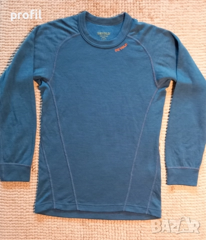 Devold мерино детска термо блуза 12+, снимка 2 - Детски Блузи и туники - 52387970