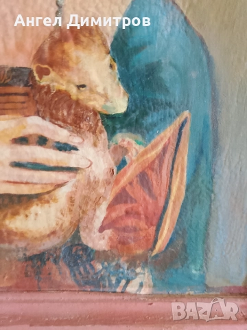 Дамата с хермелина маслена картина платно , снимка 9 - Картини - 51496340