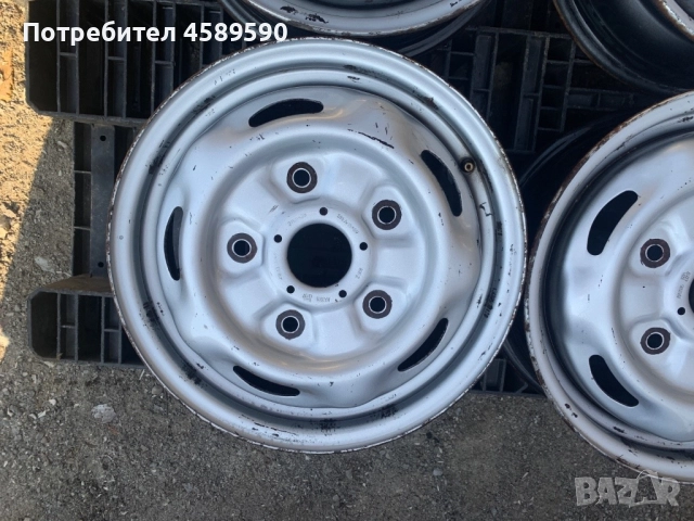 4бр.Оригинални железни джанти 15цола 5x160 за Ford Transit(2000-2024), снимка 6 - Гуми и джанти - 51808329