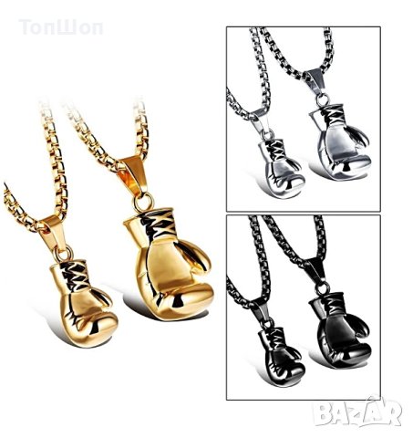 Колие боксови ръкавици - Rocky Balboa - 3 модела, снимка 2 - Колиета, медальони, синджири - 40509195