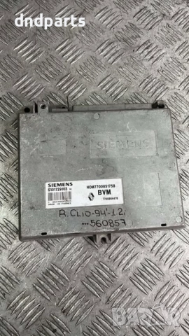 Компютър Renault Clio 1.2i 1994г. S101729103 7700851758 