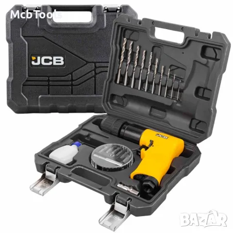 Пневматична бормашина JCB 10мм 1/4, снимка 2 - Бормашини - 47698769