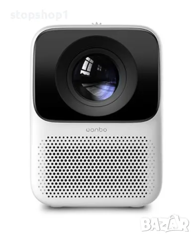 Видеопроектор Xiaomi, Wanbo T2 Max Android 9.0, Преносим, LED, 1080P, WIFI, Бял, снимка 2 - Плейъри, домашно кино, прожектори - 50431522