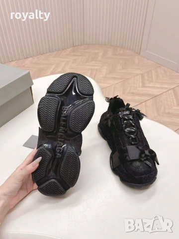 Balenciaga Нови Черни Дамски Маратонки , снимка 4 - Маратонки - 53705209