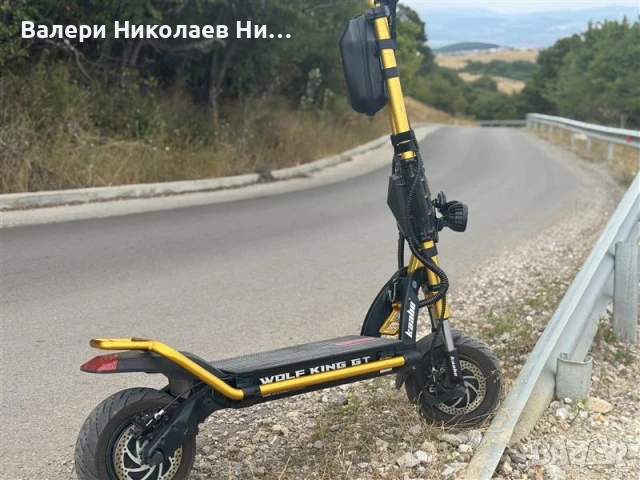 Електрически скутер WOLF WARRIOR 11 KING GT DUAL 2X2000W, снимка 7 - Велосипеди - 51246913