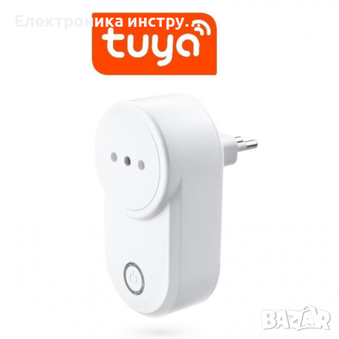 Контакт TUYA Smart Power Plug, Интелигентен, WiFi, 220-240 V, 16 A, Съвместим с AndroidiOS, снимка 3 - Друга електроника - 44697343